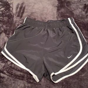 Gray Nike shorts